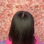 Silk Press long hair