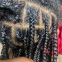 Box Braids (Small or Medium Size and Short Bob)