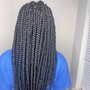 Medium Box Braids