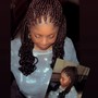 (Medium)Traditional Box Braids