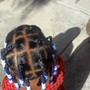 Kid's Braids + Color Beads