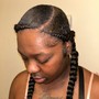 2 Feed-In Braids