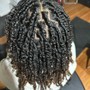 Starter locs: 2 Strand Twists (sm) -  Midback Length