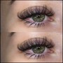 Medium volume lashes full set