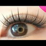 Medium volume lashes full set