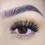 Medium volume lashes full set