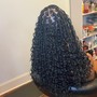 Crochet Braids (curly hair)