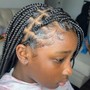 Kid's Small/Medium Knotless Boxbraids