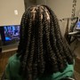 Medium Island Twists, Waist Length