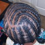 Smedium Knotless Braids