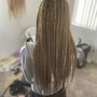 Small Knotless Braids