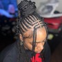 Medium Box Braids