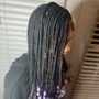 Medium Box Braids