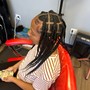 Small Box Braids(mid back)