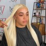 Full lace wig or lace frontal  wig application