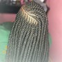 Jumbo boho box braids