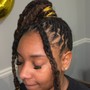 Large Knotless Braids