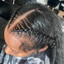 Medium Knotless Box Braids