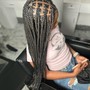 Kid's knotless or box braids