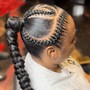 10 feed in braids