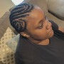 8 or more feed in braids