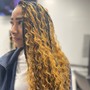 Ombré add on (knotless braids)