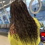 Bohemian "Boho" add on (knotless braids)