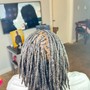 Distressed locs