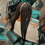 Small Knotless Braids *Bring 4 bags of Xpression (3pack) 1 extra bag if getting extra length