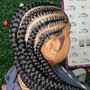 Kid's Large Knotless Braids