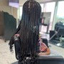 Sm Tribal Knotless braids