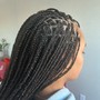 Shoulder length box braids