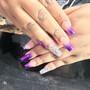 Short Acrylic Nails