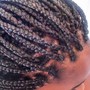 Medium Yarn Braids**Mid-Length - Waist