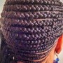 Medium Yarn Braids**Mid-Length - Waist