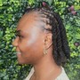 Wedding style for locs