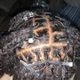 Meduim Knotless Braids