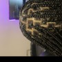 Meduim Knotless Braids