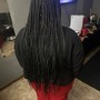 Medium box braids