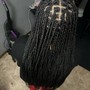 Medium box braids