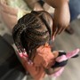 Kid's Cornrows Braids ( no hair added)