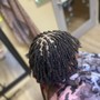 Loc retwist (wash and retwist NO STYLE)