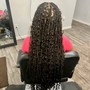 Knotless braids removal