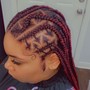 Feed-in braids