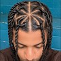 Men Box Braids/Two Strand Twist