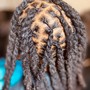 Loc Retwist Mid Back or longer lengths - ALL SIZES