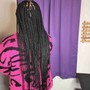 Traditional Medium Box Braids