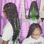 Boho Knotless Braids