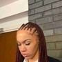 free style feed-in braids