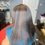 Strengthening Silk Press W/Ombre Color